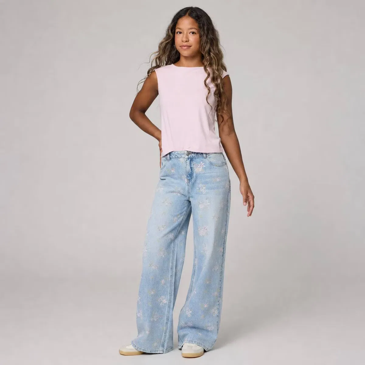 Футболка с коротким рукавом Pacsun Kids, Pink — фото 2