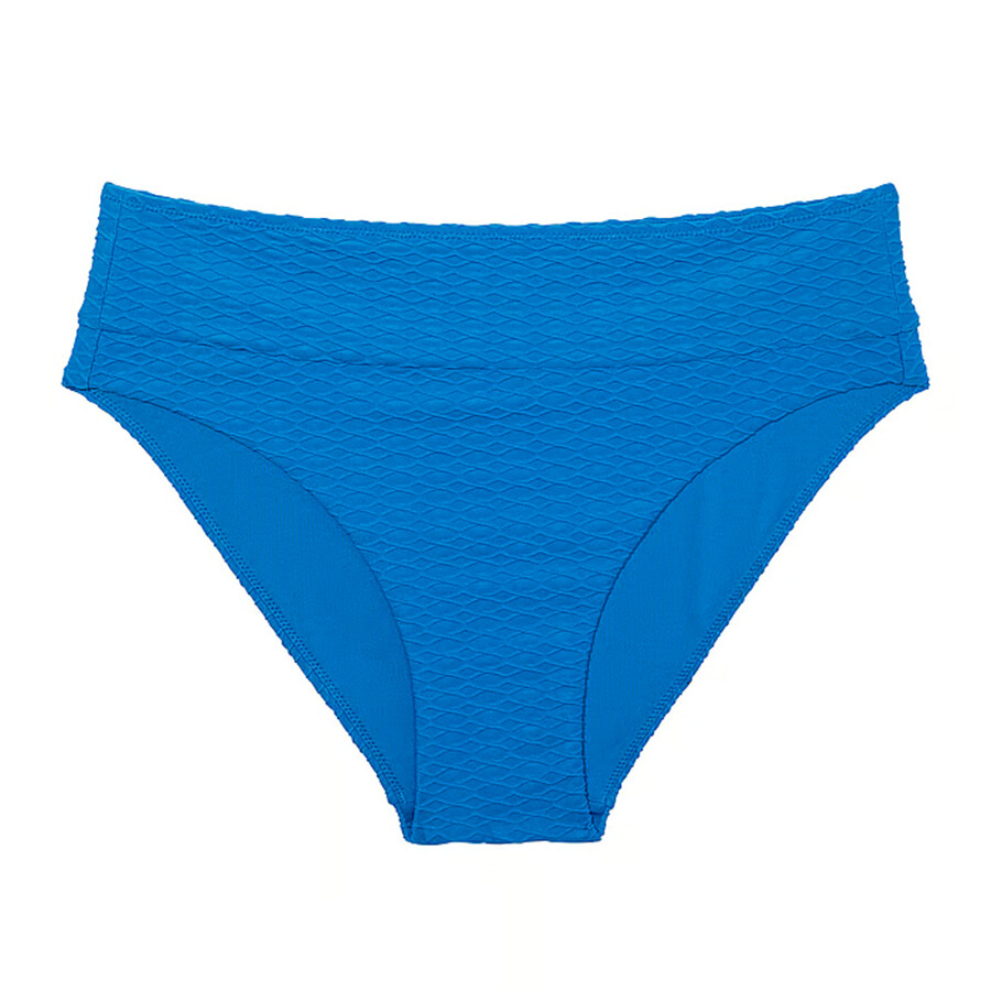 

Плавки бикини Victoria's Secret Swim Mix & Match Mid-Rise Fishnet, синий