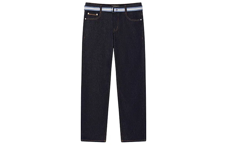 Детские джинсы унисекс прямого кроя Teenie Weenie Men, Denim