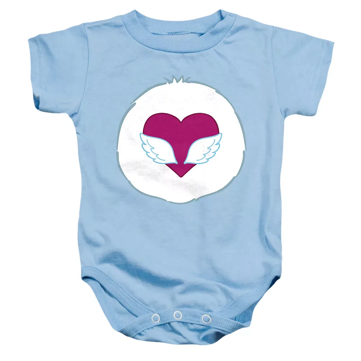 Детский боди-комбинезон с коротким рукавом Care Bears, Light Blue