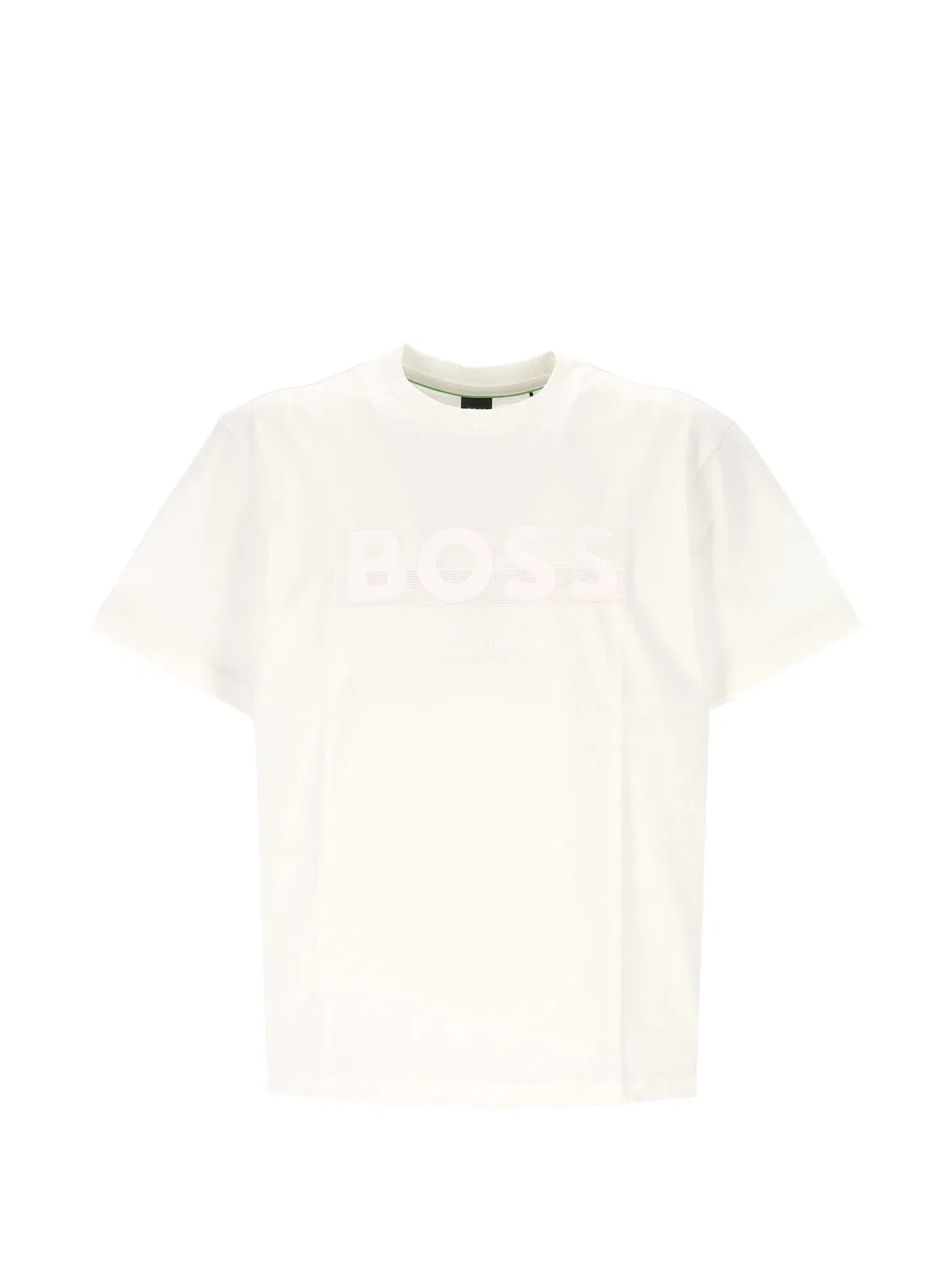 Футболка с логотипом BOSS, нейтральные