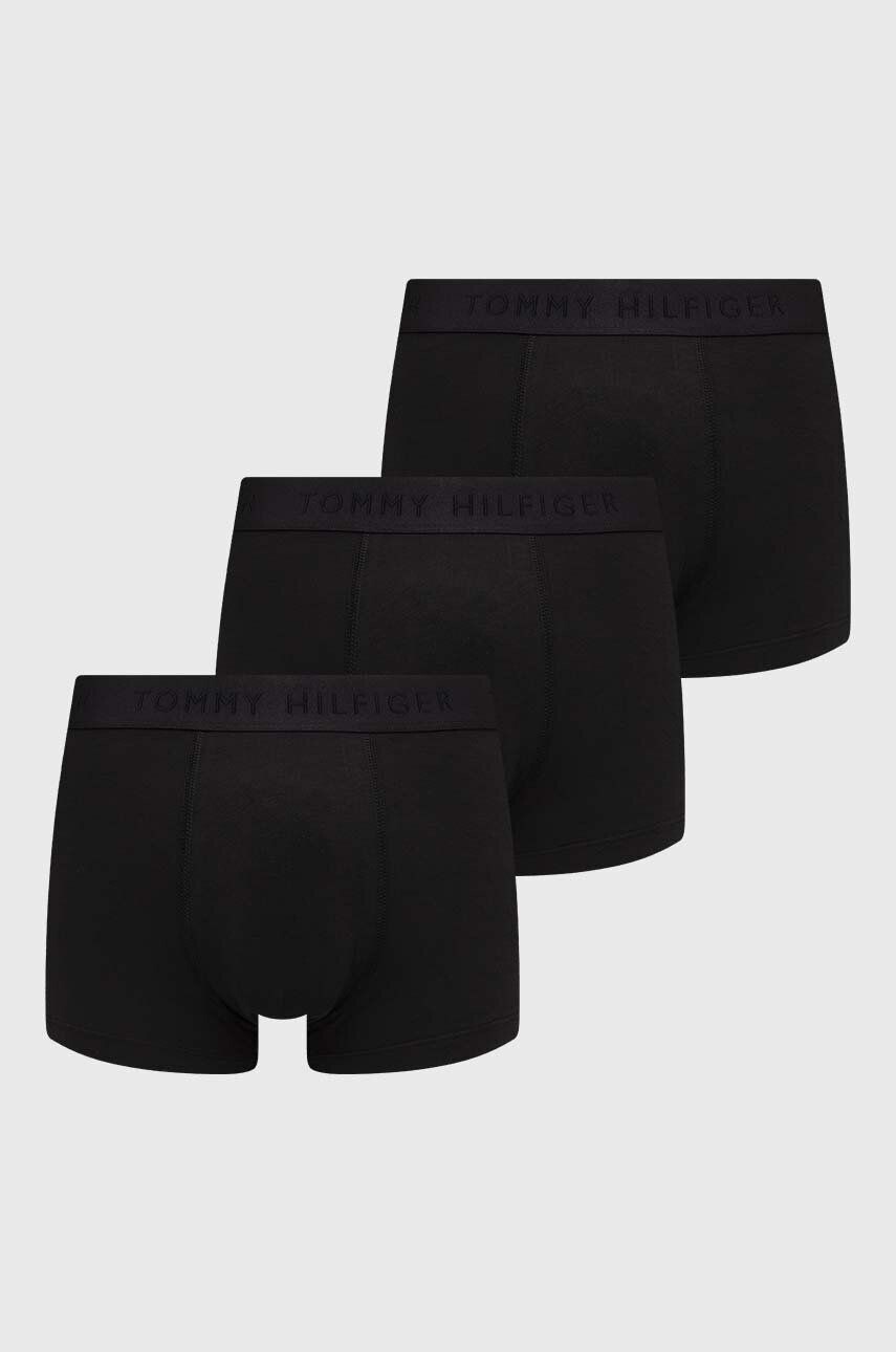 Комплект боксеров Tommy Hilfiger, 3 пары, черный — фото 2