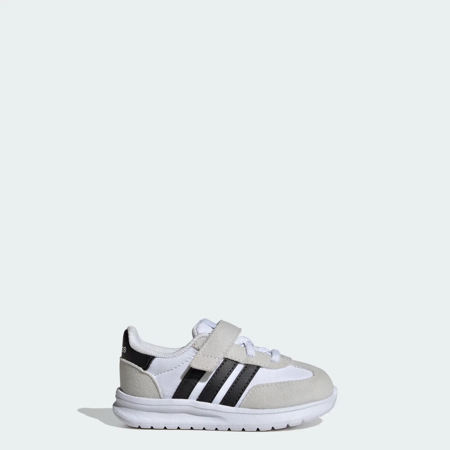 Детские кроссовки для мальчиков с ретро-дизайном Run 70s 2.0 adidas, Cloud White / Core Black / Grey One