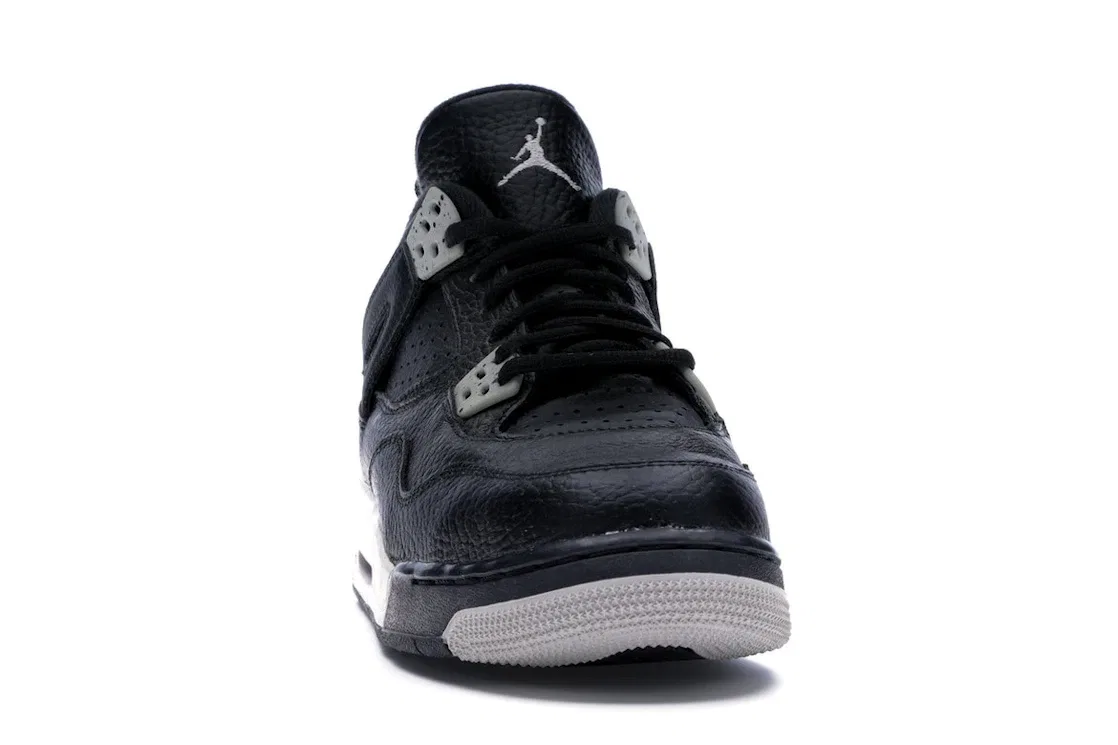 Детские кроссовки с Air-Sole амортизацией Jordan 4 Retro Oreo, Black/Tech Grey-White — фото 2