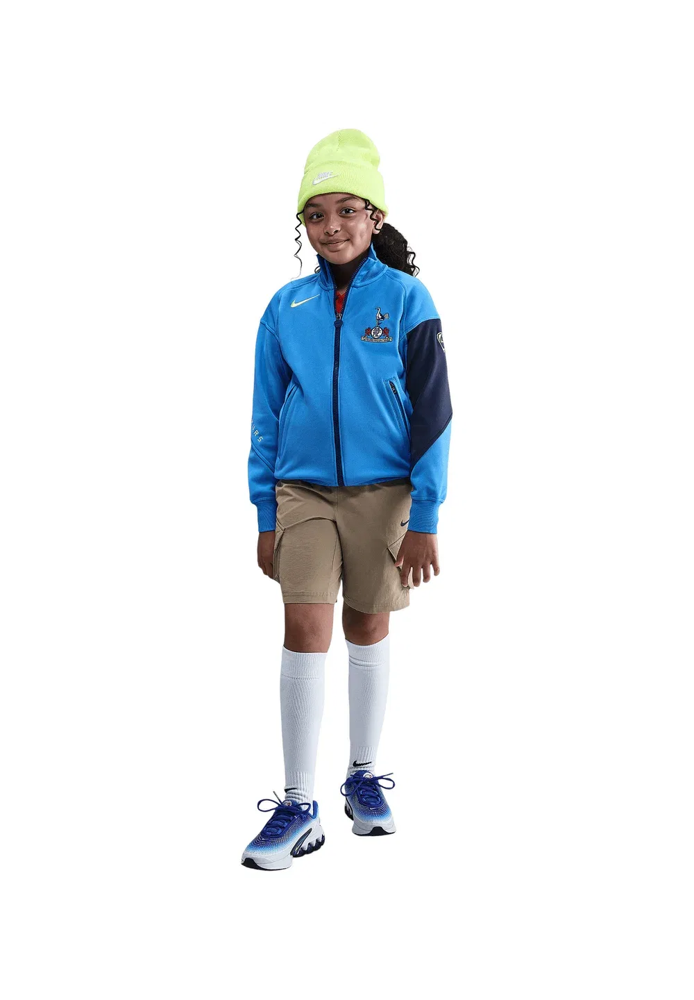 Толстовка на молнии Nike Performance, Blaugelb