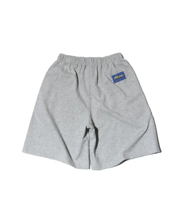 Шорты Color Line Half Pants, Schoolthekeepers, меланжевый серый — фото 3