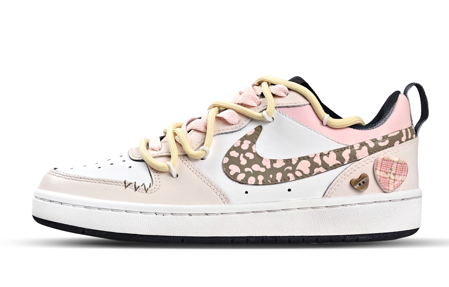 

Nike Court Borough Sweet Filled Low top Kids' Skateboarding Shoes White Unisex