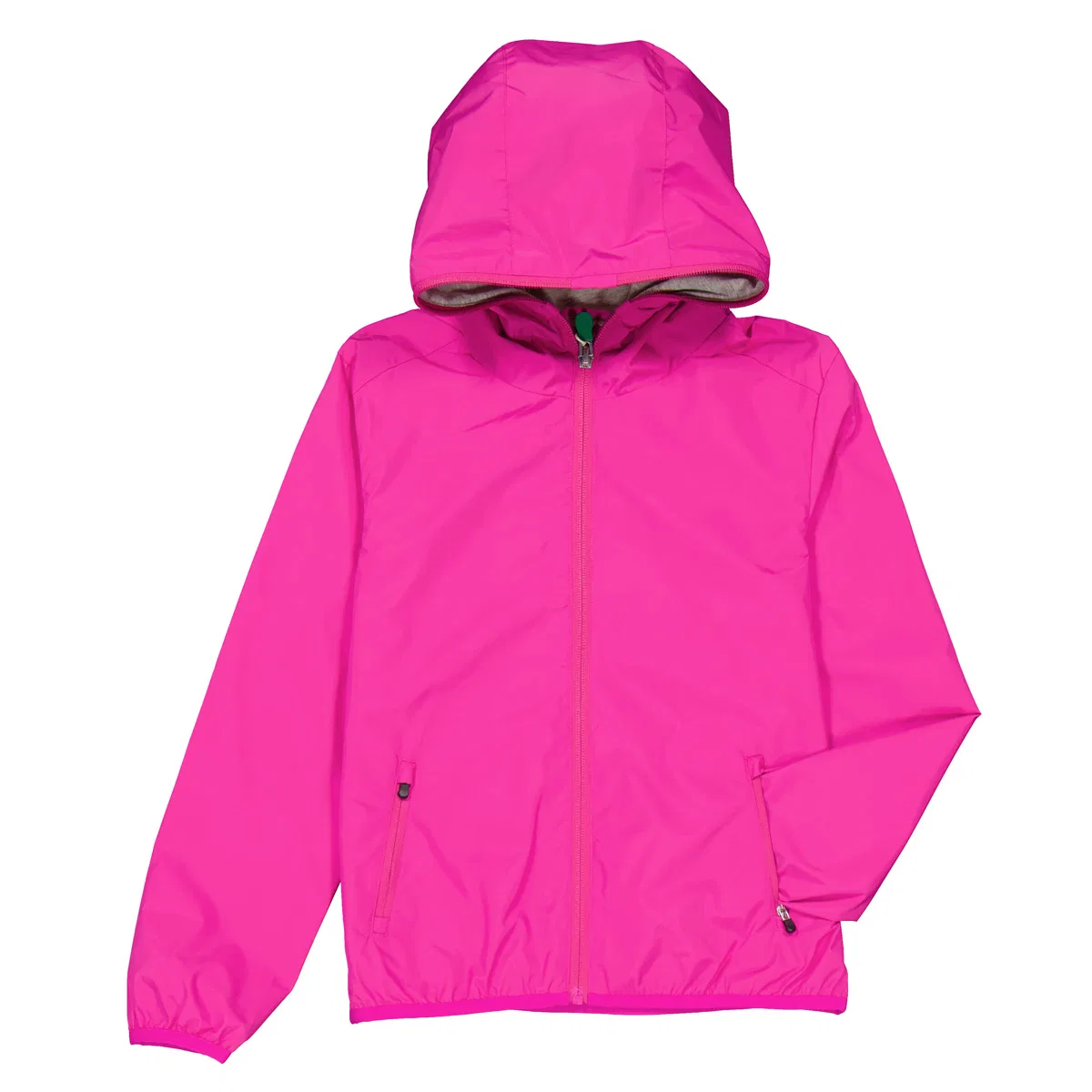 Детская куртка с капюшоном из нейлона Girls Nylon Hooded Jacket Save The Duck, Pink