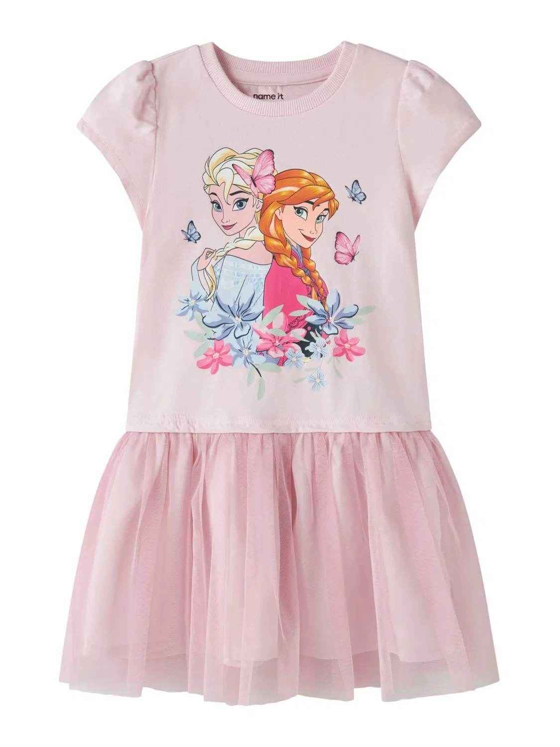 Платье NMFMemma Frozen Name It розовый, розовый