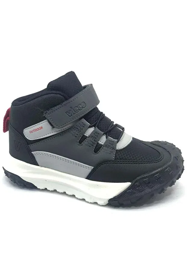 Детские ботинки для девочек ортопедические Vicco annie Kids Club Shoes, Black — фото 2