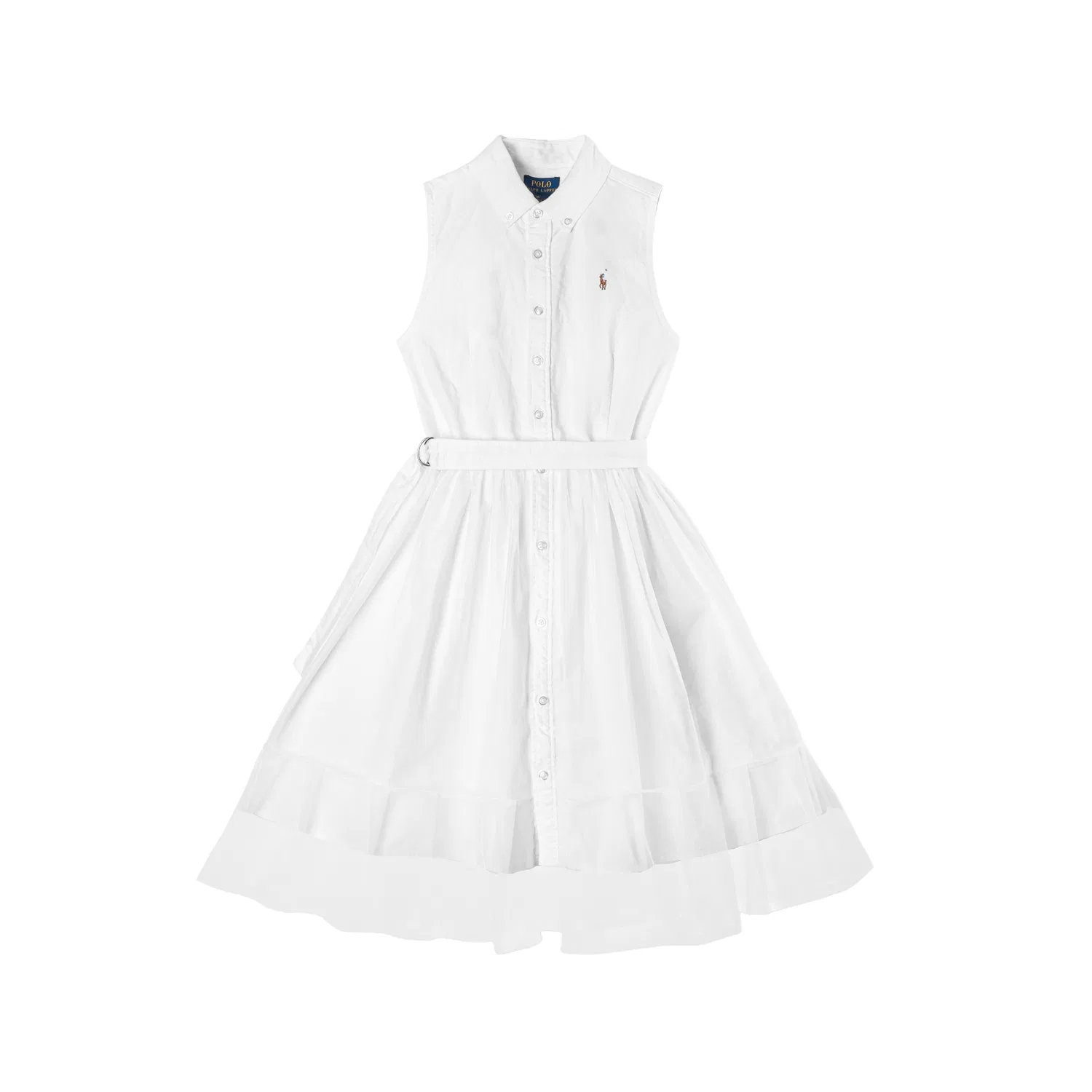 Детское платье для девочек с отложным воротником Polo Ralph Lauren, Evening Breeze and Lotus Petals