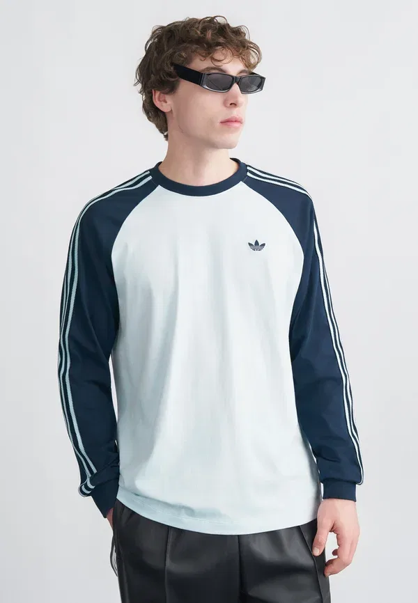 Топ с длинными рукавами Adidas Originals, стальный