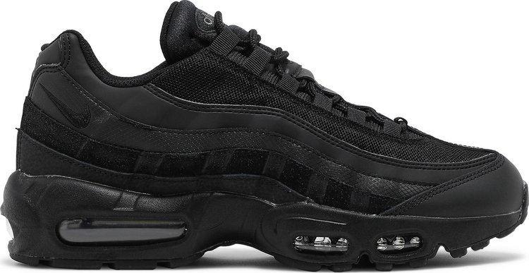 Кроссовки Nike Air Max 95 Essential 'Triple Black', черный - фото