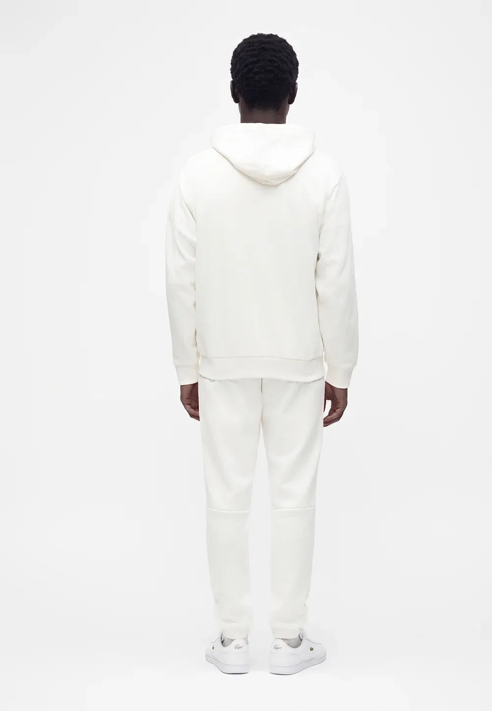 Sh8864_132 - толстовка на молнии Lacoste, Flour — фото 3