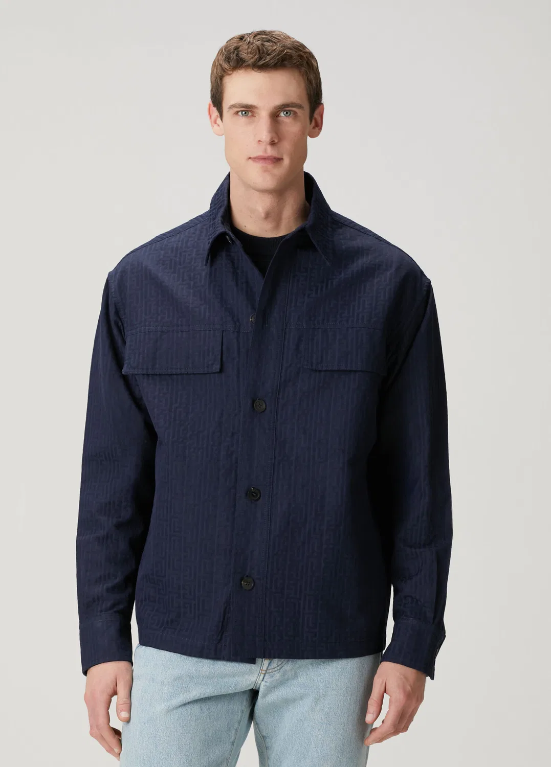 Спортивная рубашка Balmain, navy