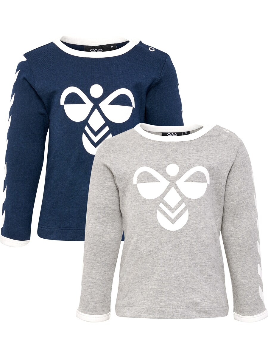 

Лонгслив Hummel, цвет Blue/Stone