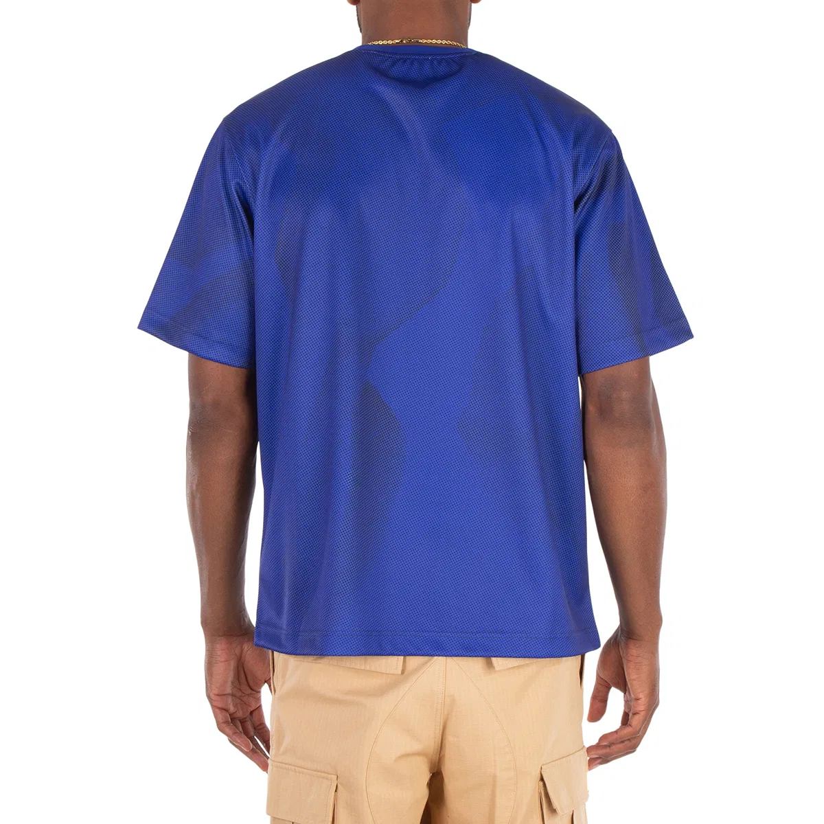 Футболка с принтом Floral Print Crew Neck T-shirt Burberry, Knight Ip Pattern — фото 3