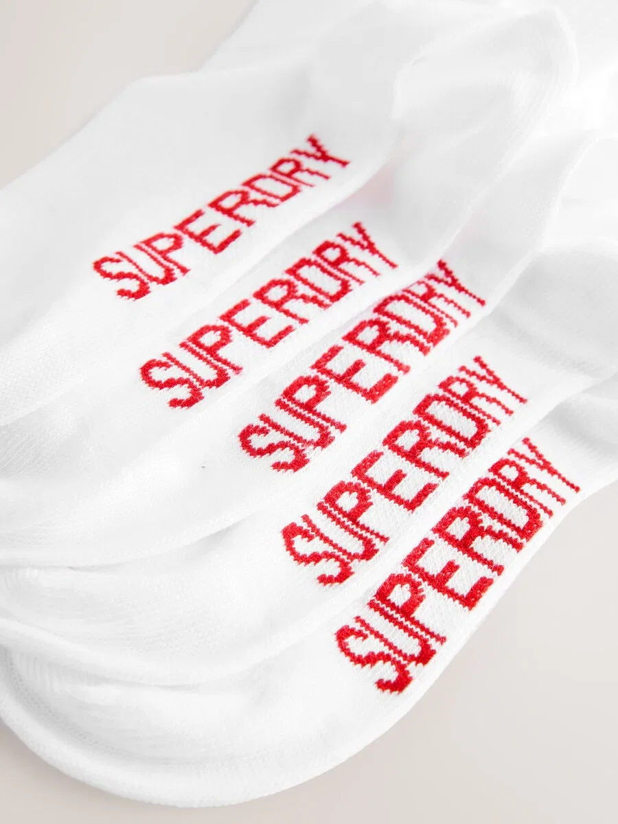 Носки Superdry & Co белого цвета — фото 4