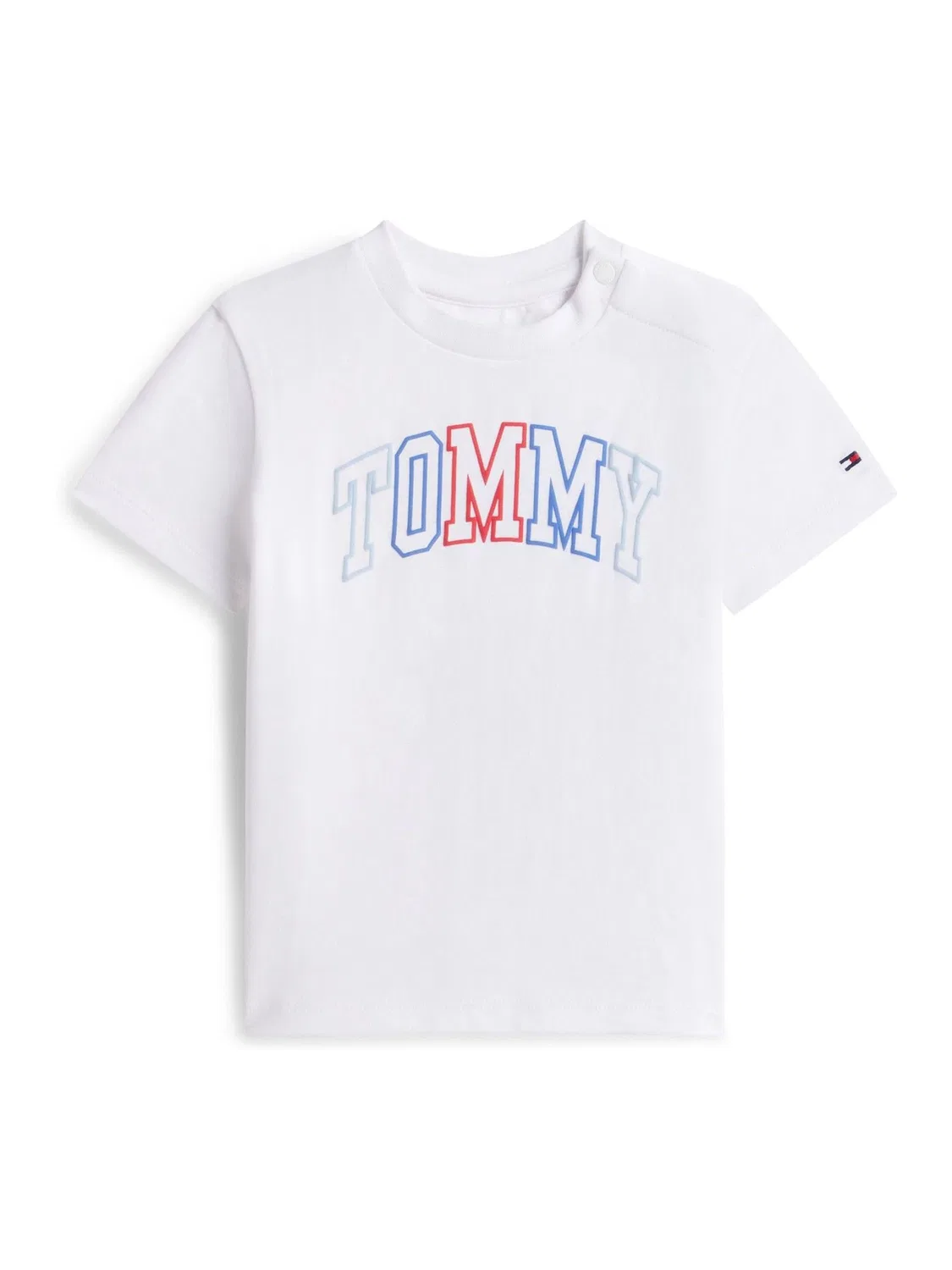 Футболка с логотипом Tommy Hilfiger, белый