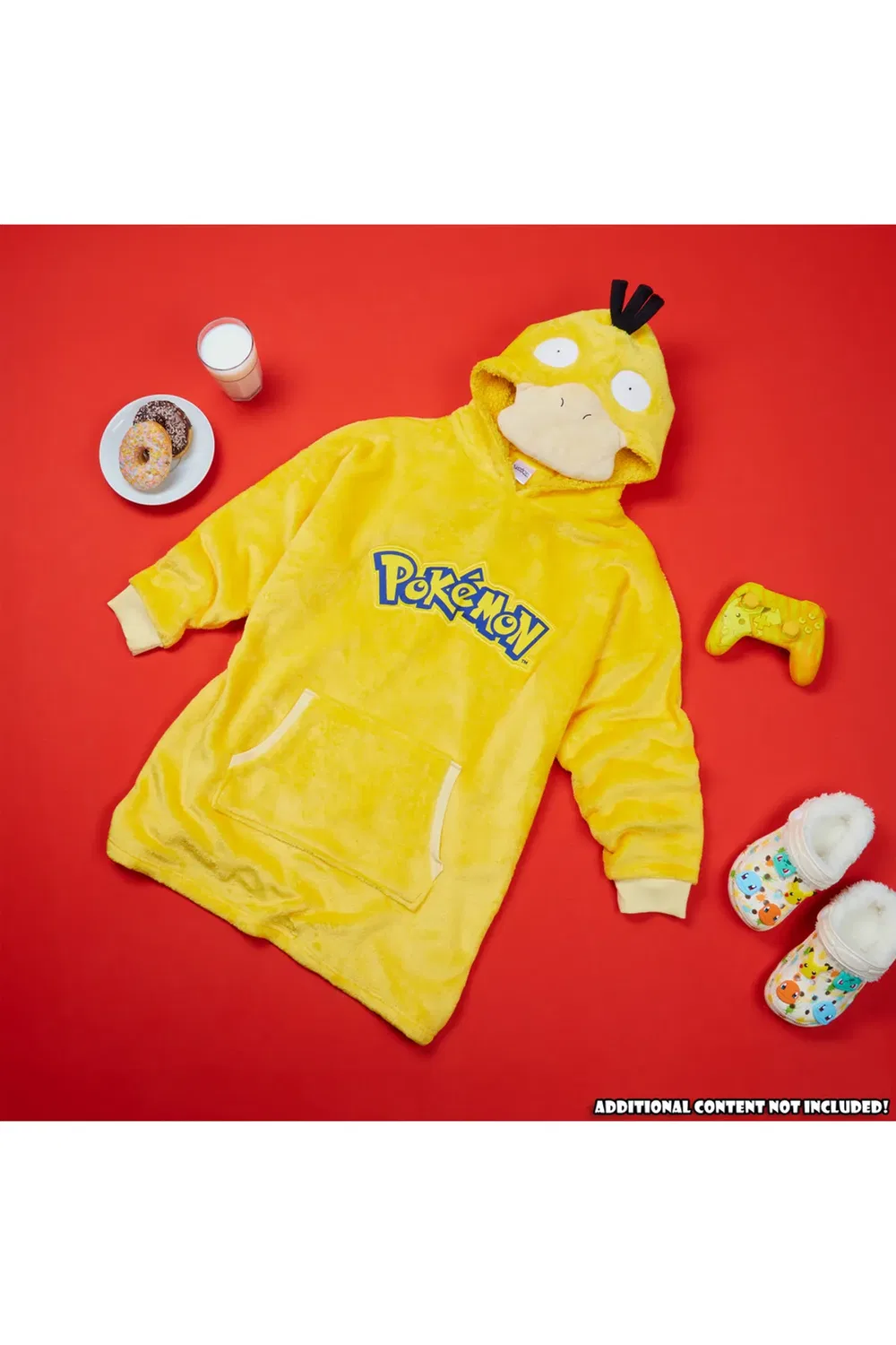 Худи оверсайз Psyduck Pokemon, Yellow — фото 2