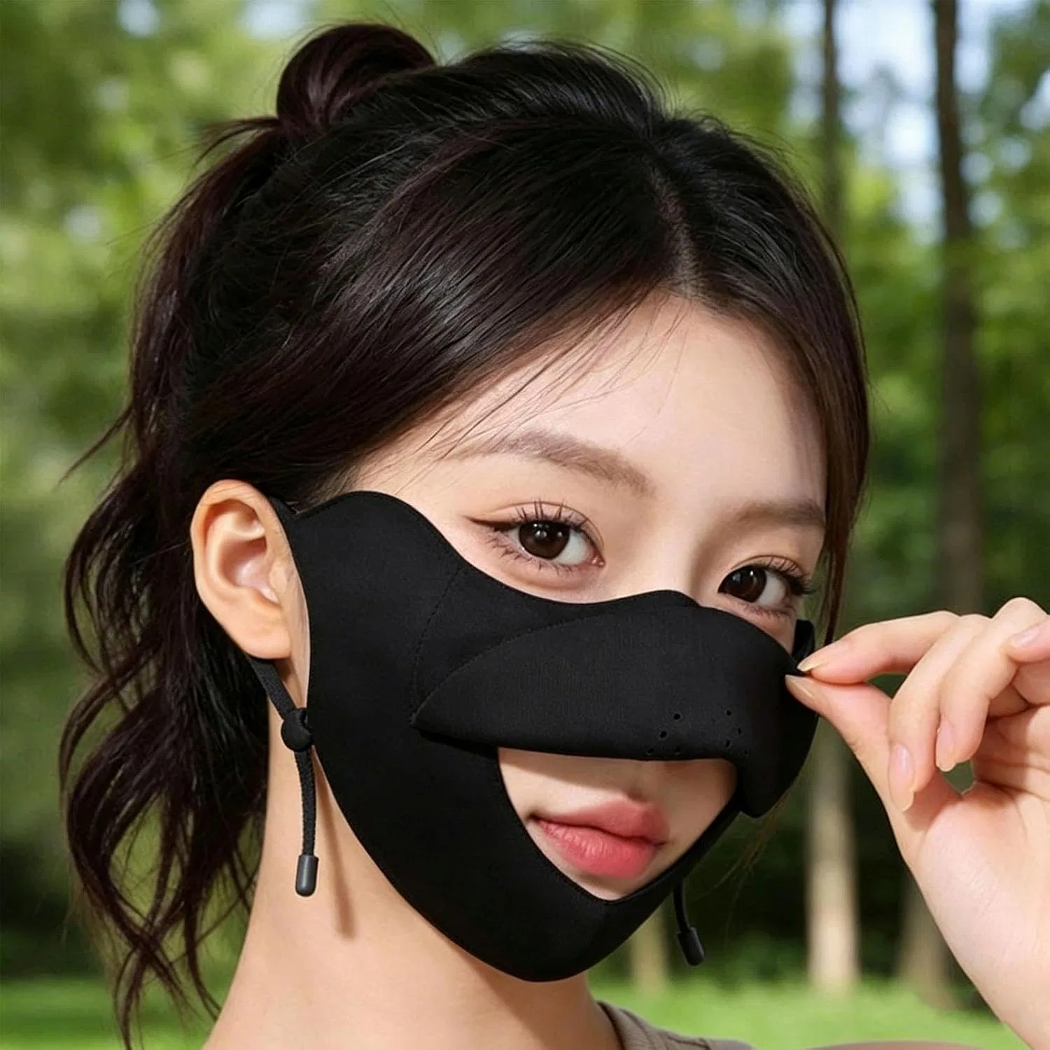 UV-защитная маска для лица, охлаждающая, ZOJPNJSM, одна штука, 30 г, Yunmohe [Unterteilte trinkbare Maske] — фото 2