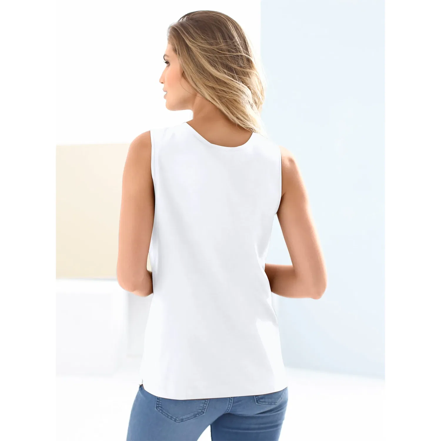 Женская блуза Classic Basics, White — фото 2
