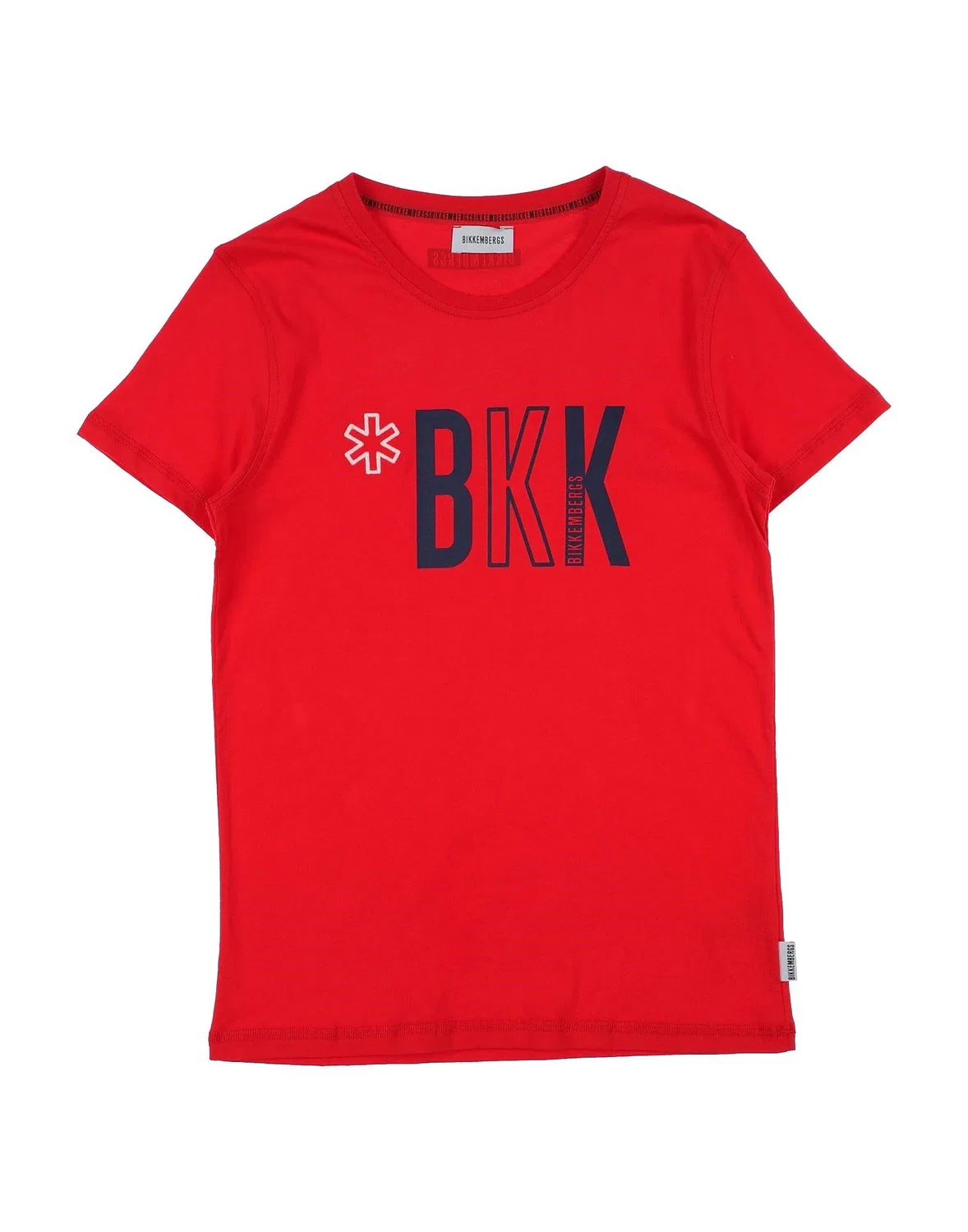 Футболка с логотипом Bikkembergs, красный