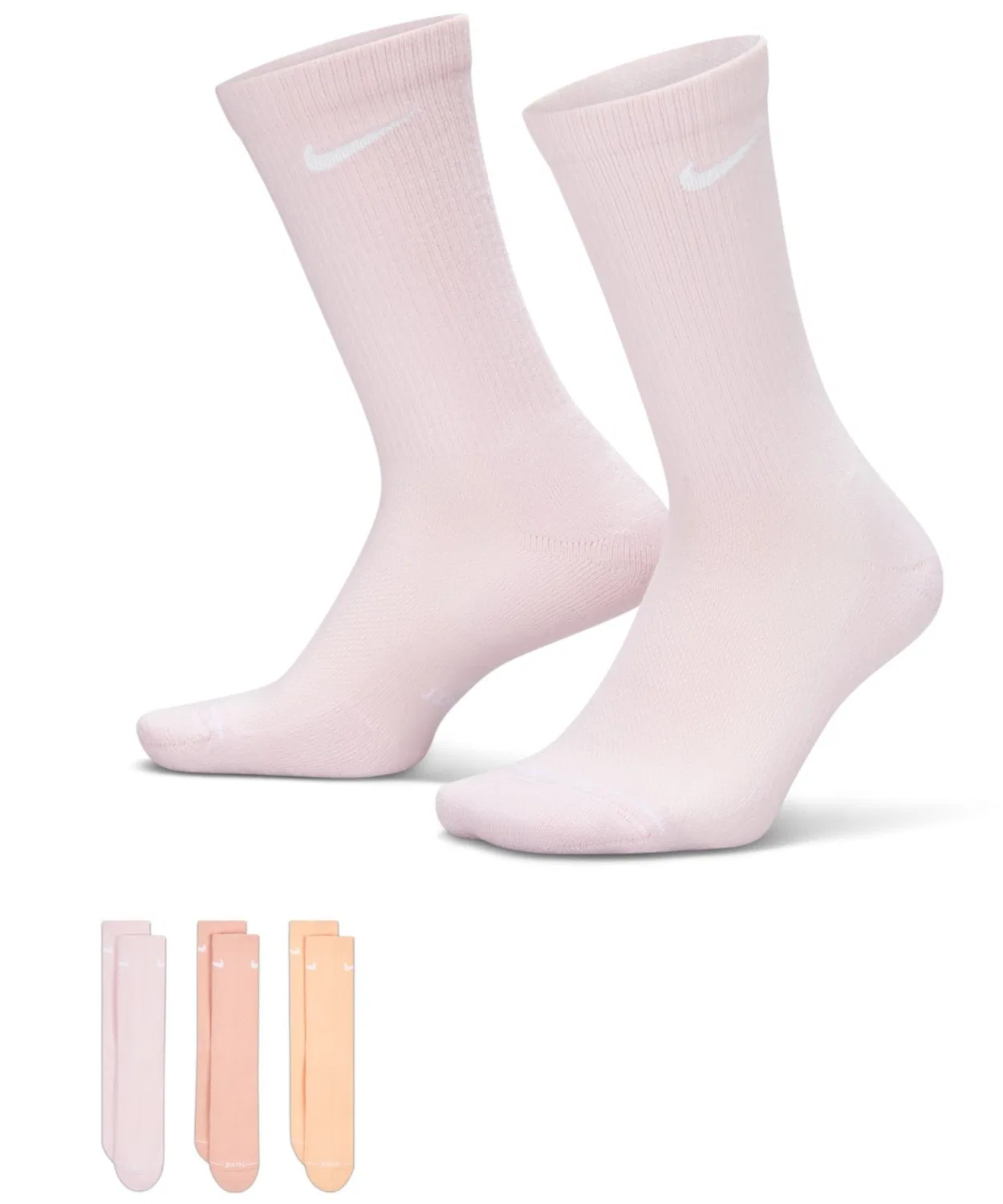 Мужские носки с повышенной поддержкой, комплект из 3 пар, Nike Everyday Elevated Crew Socks, Multi — фото 4