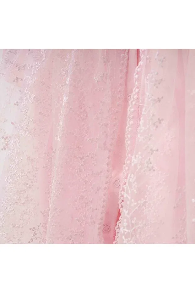 Детский комплект для девочек хлопковый Mevlud Cotton Lora Minimus, Pink — фото 4