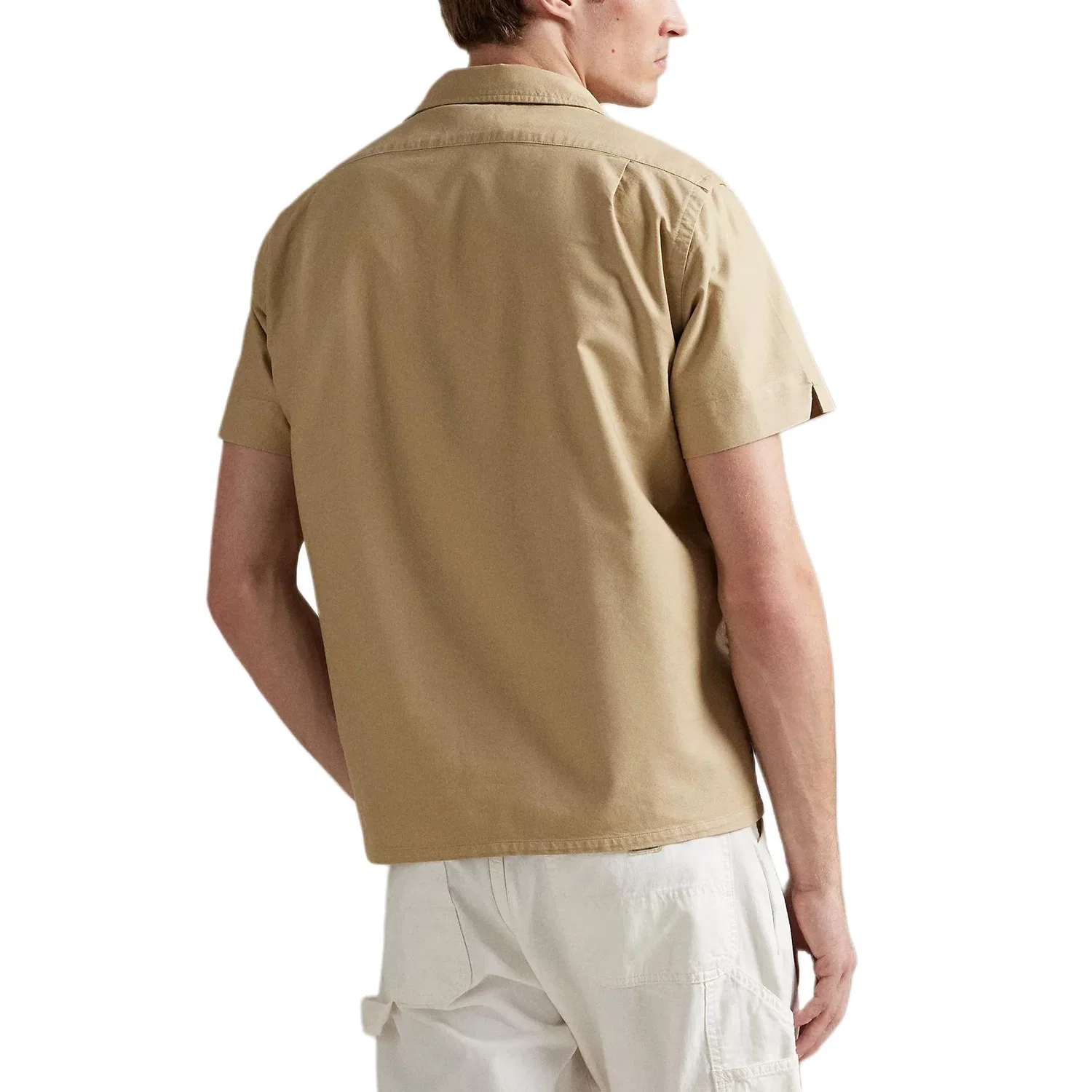 Мужская классическая рубашка Coast Beige Polo Ralph Lauren — фото 3