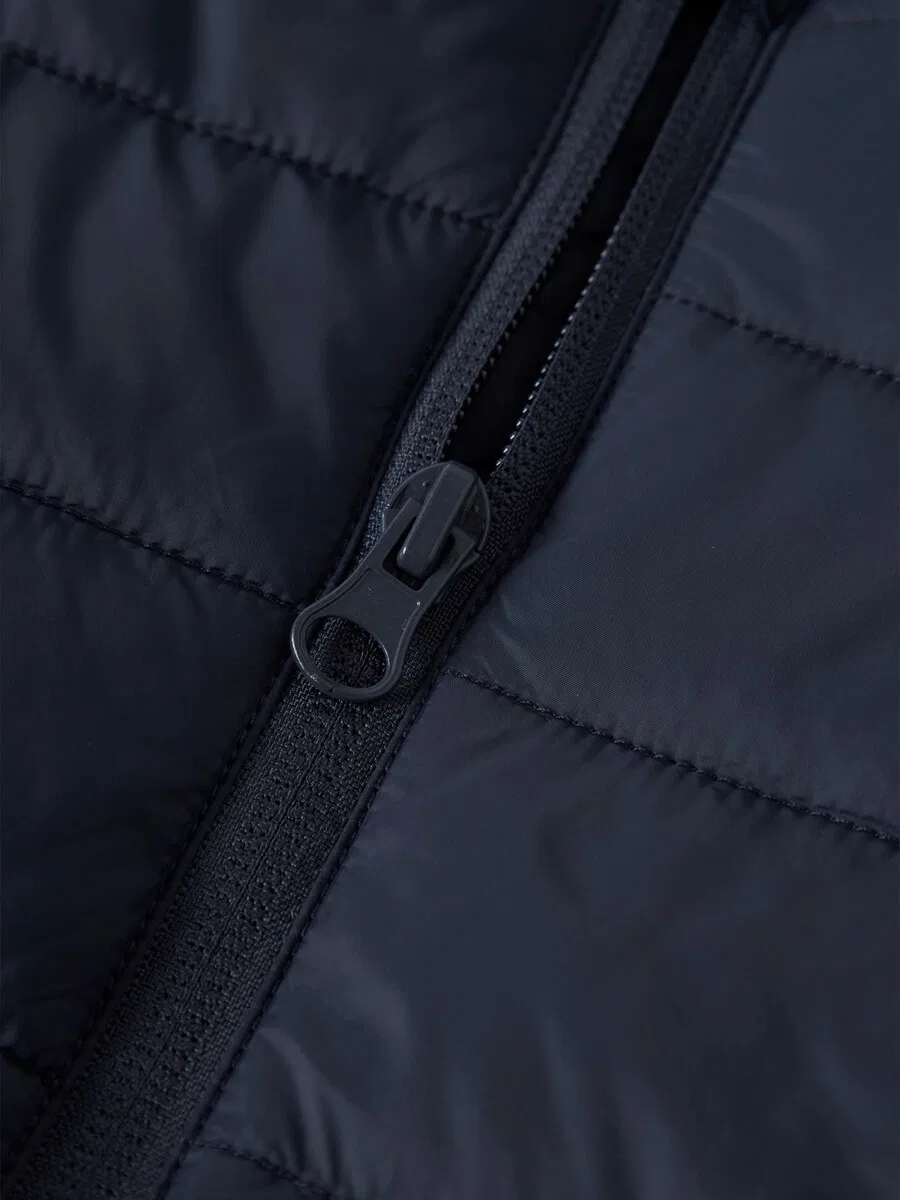 Куртка NAME IT Between-Season Jacket 'NBMMarble' темно-синего цвета — фото 3