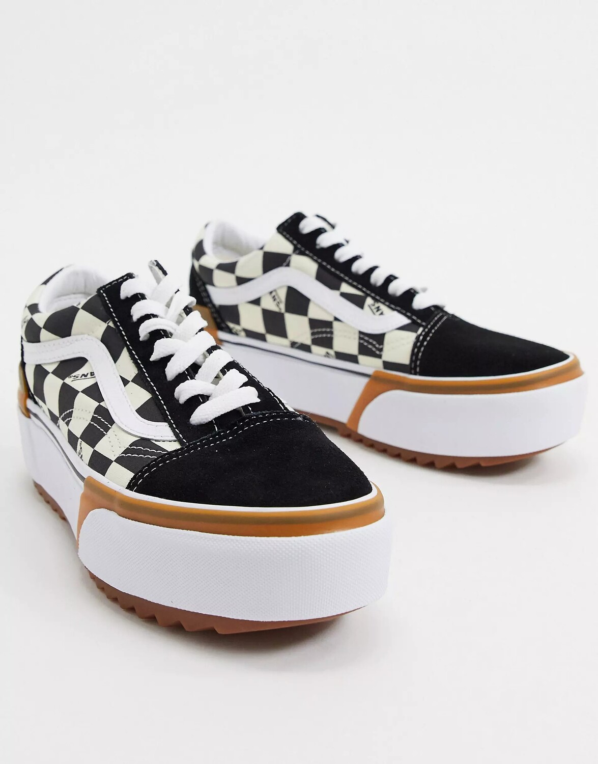 

Кроссовки Vans Old Skool Stacked Checkerboard, мультиколор