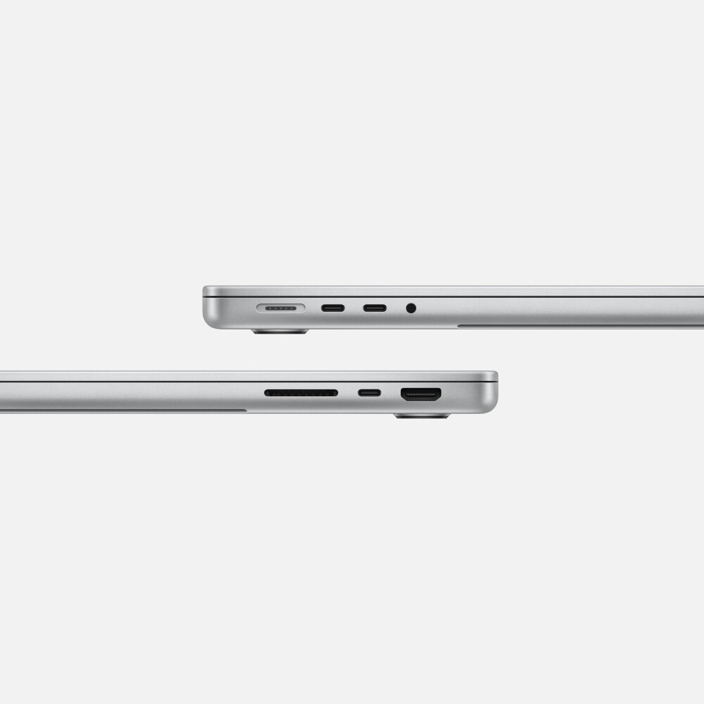 Ноутбук Apple MacBook Pro 14 M3 Pro (2023), 18 ГБ/1ТБ, 11 CPU/14 GPU, английская клавиатура, Silver — фото 4