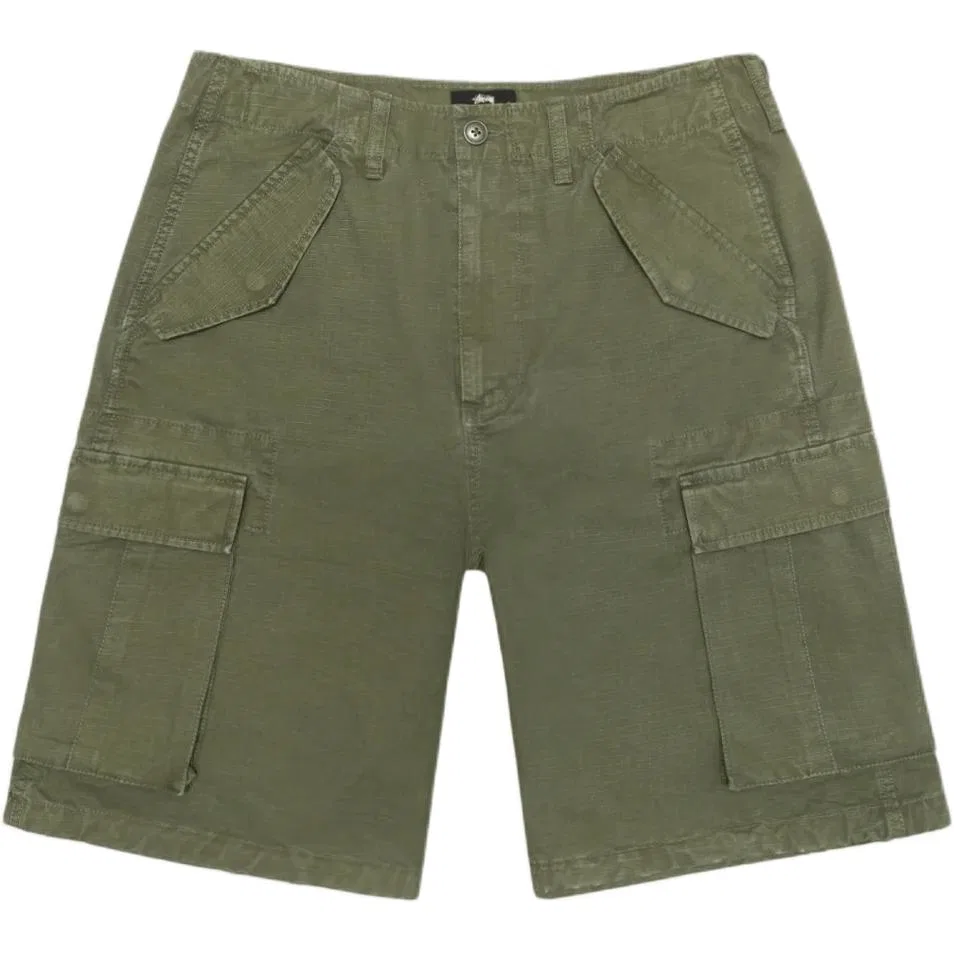 Детские шорты карго с принтом Jungle Camo Stussy, Jungle Camo — фото 3
