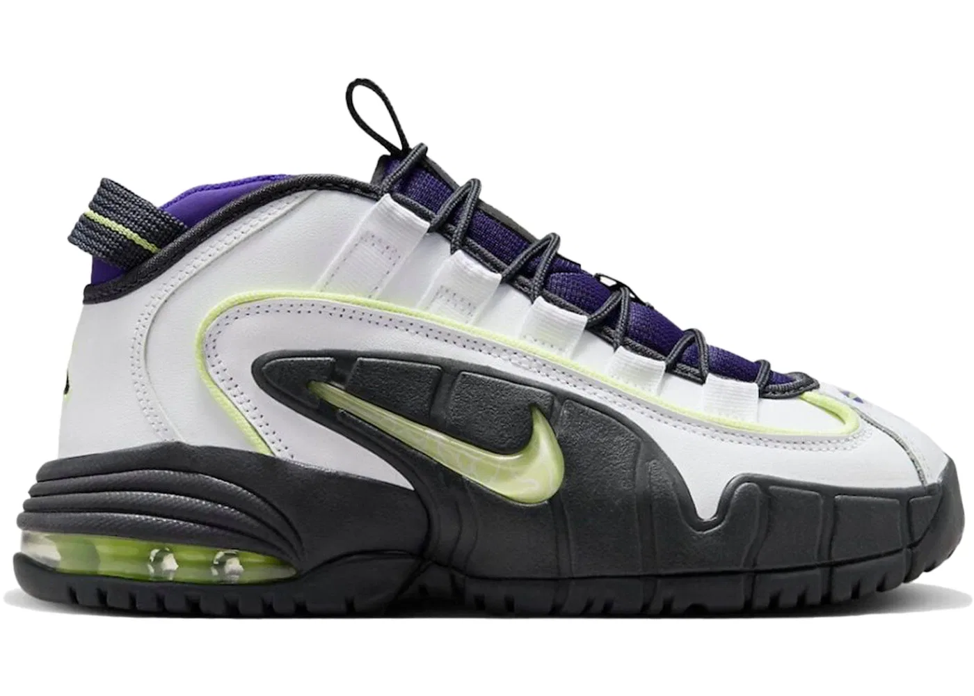 Детские кроссовки Lifestyle Nike Air Max Penny 1, White/Light Lemon Twist/Field Purple/Anthracite