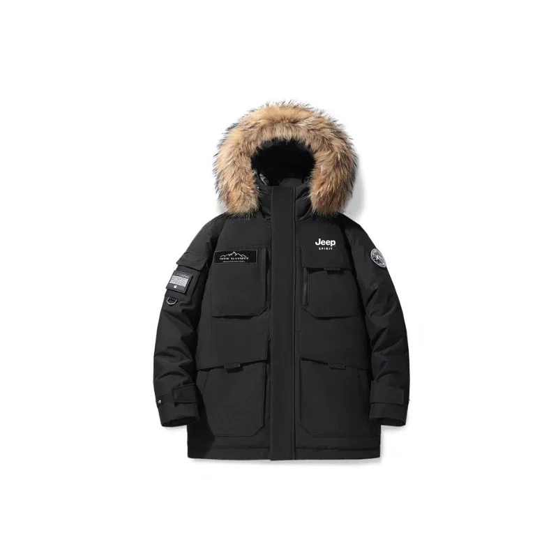 Детский пуховик утепленный JEEP SPIRIT, Black