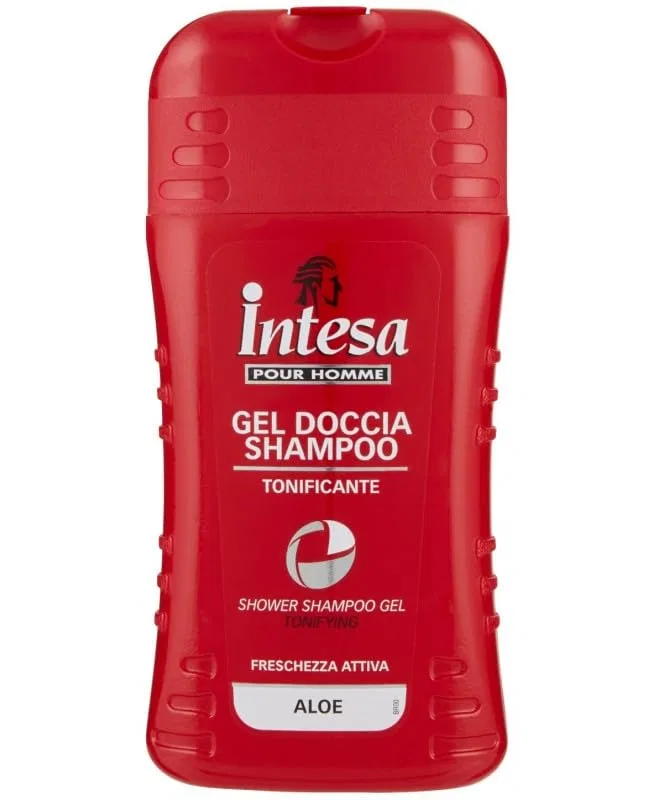 Гель для душа Intesa Shower Gel Pour Homme Aloe, Beni Culinari, 12 x 250 мл — фото 2