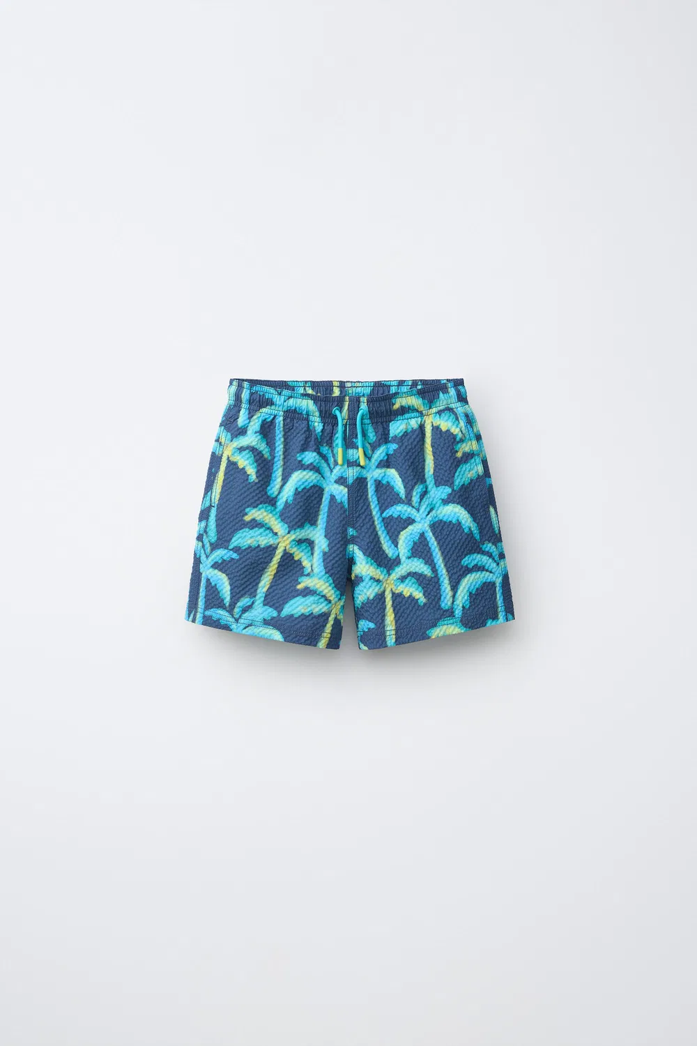 6-14 лет / Плавки с принтом пальм ZARA, Blue