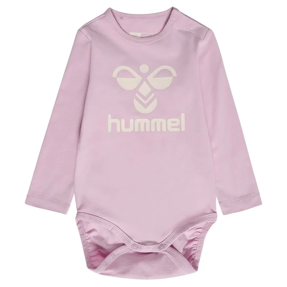 Боди с длинным рукавом Flips Hummel, розовый