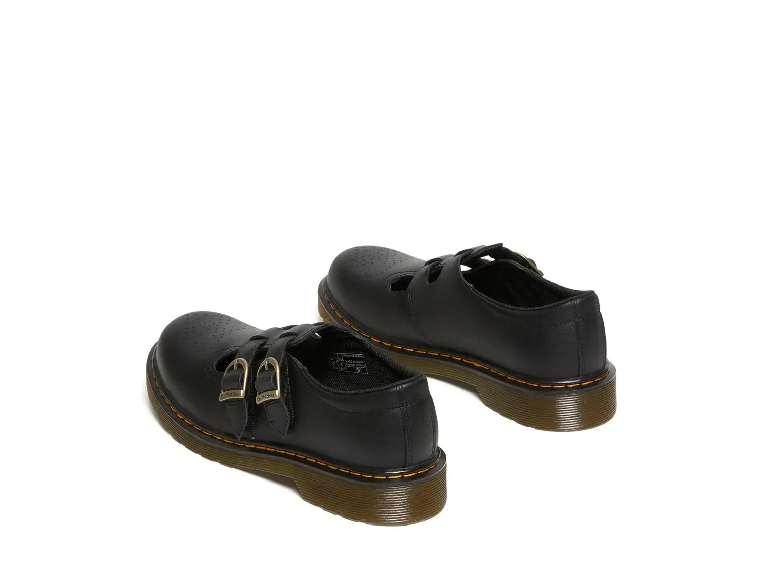 Туфли Мэри Джейн 8065 T Bar на двух ремешках, Dr. Martens, черный — фото 4