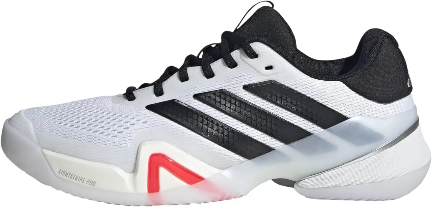 Кроссовки теннисные adidas, белый/черный/красный