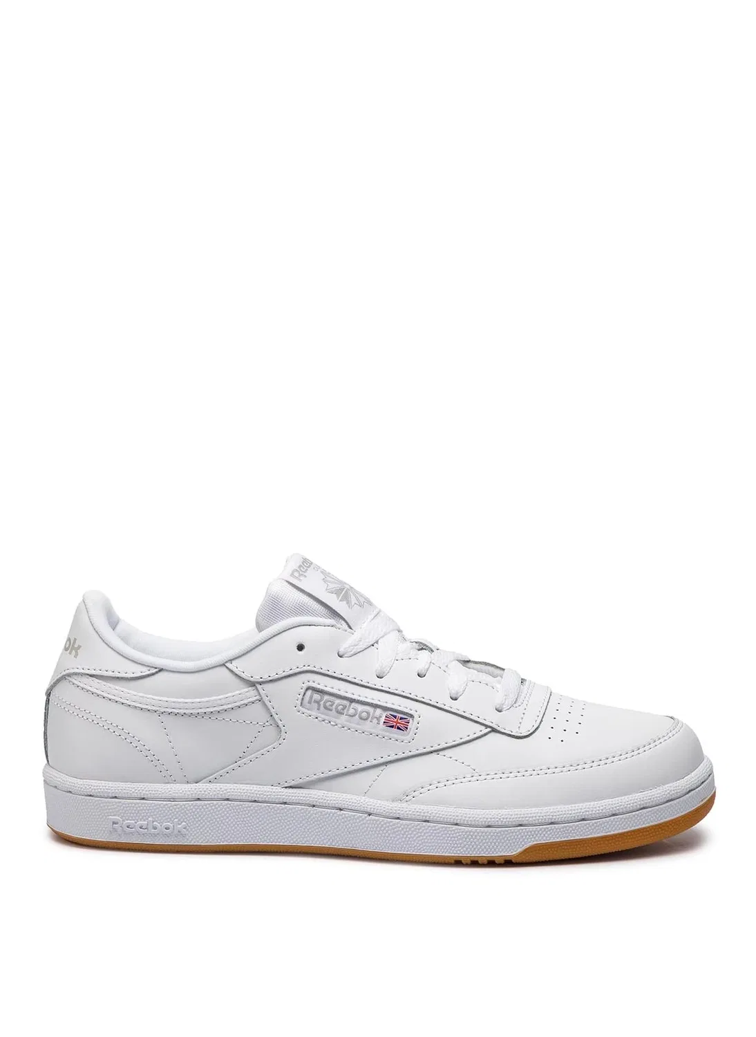Детские кроссовки для мальчиков с низким профилем Club C Reebok, White Gum Int — фото 4