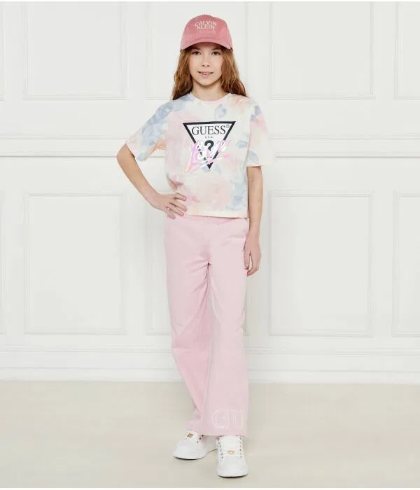 Детская футболка свободного кроя T-Shirt Guess, мультиколор — фото 2
