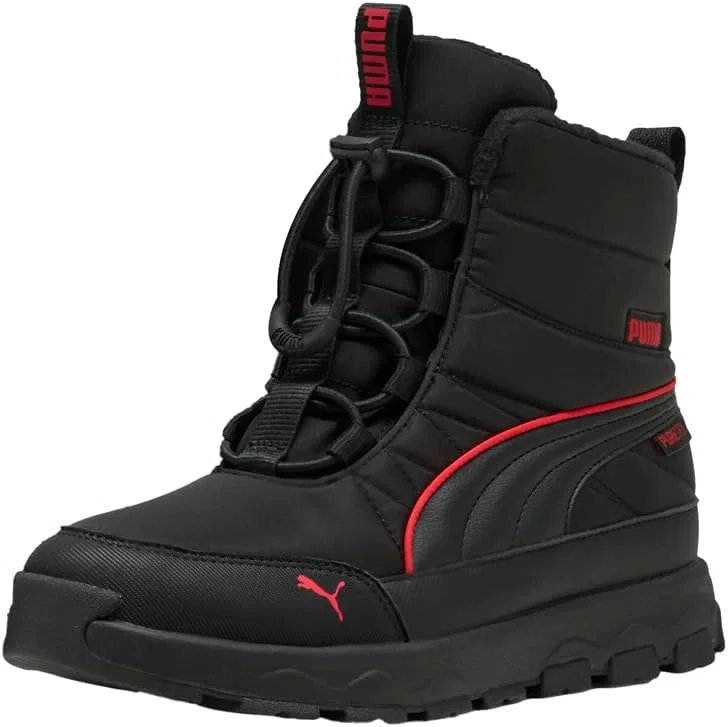 Детские снежные ботинки для мальчиков Evolve Puretex PUMA, Black — фото 2