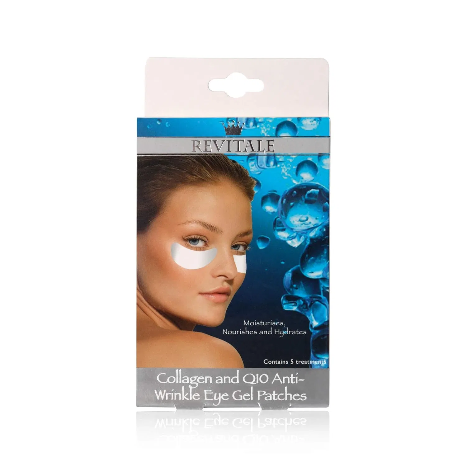 Гелевые патчи для глаз Revitale Collagen & Q10 Anti-Wrinkle, 30 пар, Лаванда — фото 3