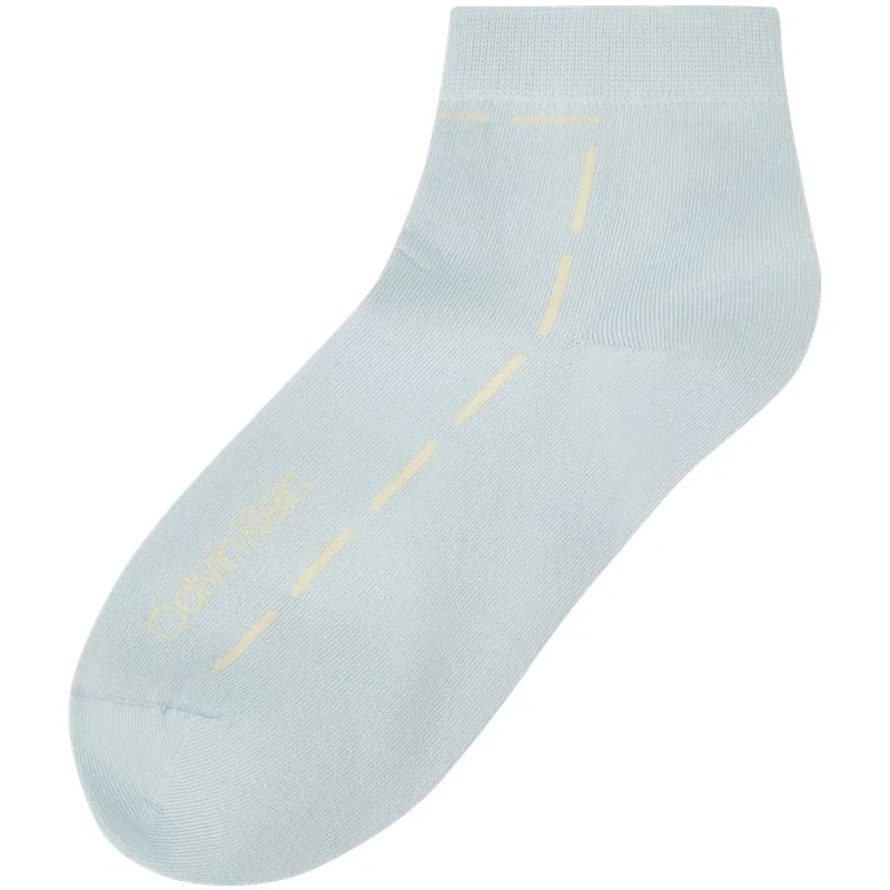 Женские носки с коротким паголенком Calvin Klein, Light Blue