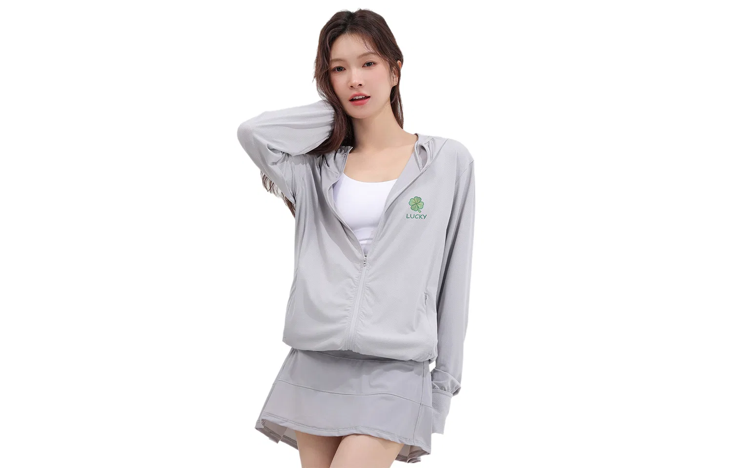 Детская солнцезащитная одежда хлопковая BALENO, Heather Gray