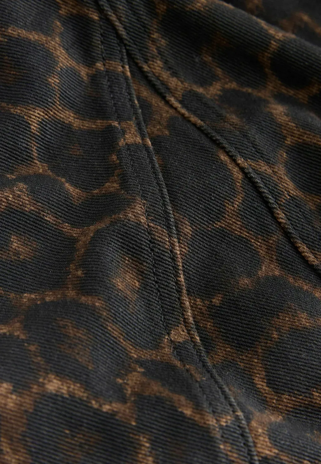 Длинная джинсовая макси-юбка - юбка А-силуэта Next, Leopard — фото 2