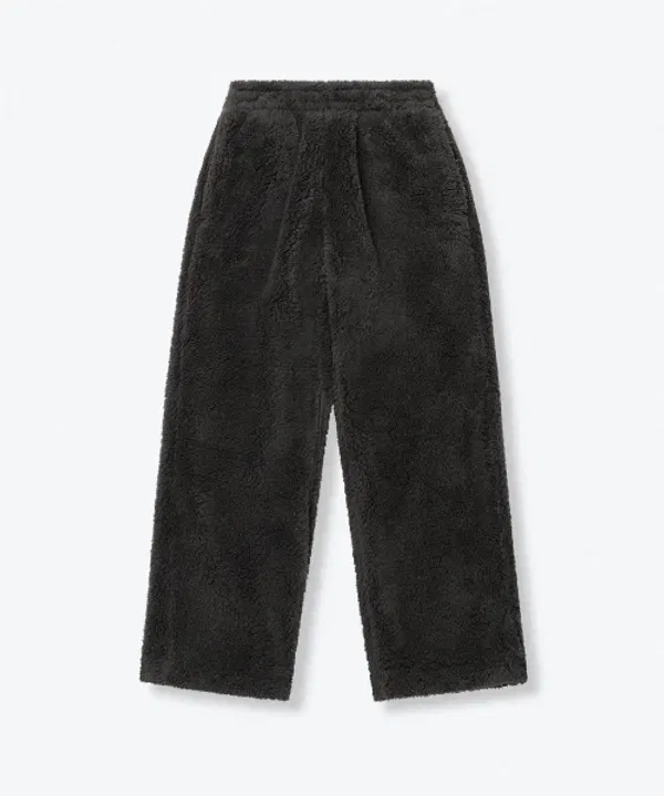 Тренировочные штаны флисовые, Shaggy Fleece Variable Lounge, Musinsa Standard Kids, темно-серый — фото 3