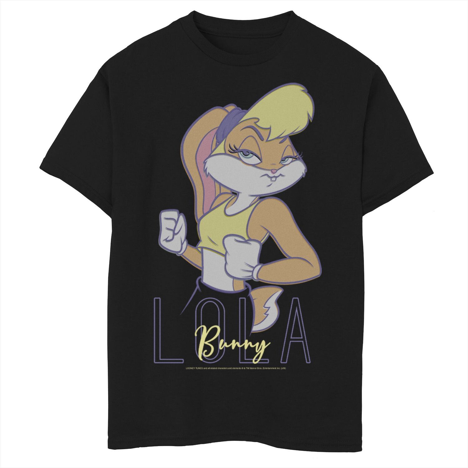 

Футболка с портретом Лолы Банни для мальчиков 8–20 лет Looney Tunes Licensed Character